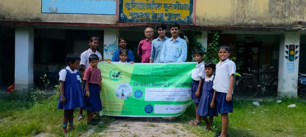 The Kickoff — Awareness Drive at Garh Shyamnagar Junior Basic School — photo 16
