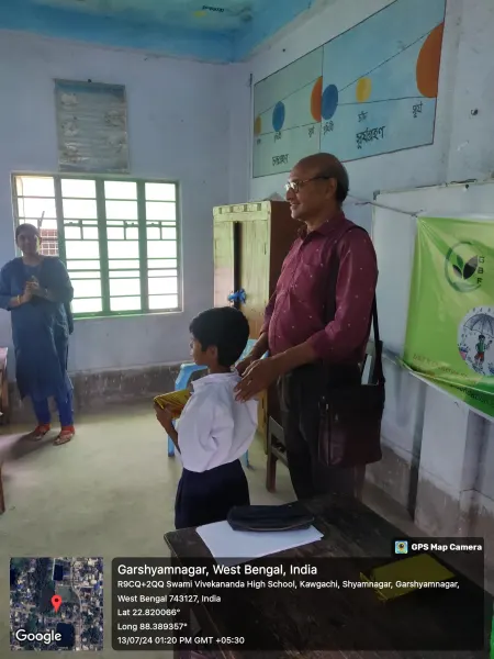 The Kickoff — Awareness Drive at Garh Shyamnagar Junior Basic School — photo 19