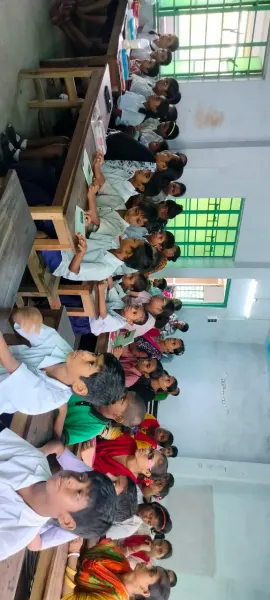 The Kickoff — Awareness Drive at Garh Shyamnagar Junior Basic School — photo 2