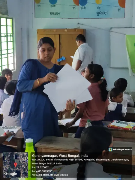 The Kickoff — Awareness Drive at Garh Shyamnagar Junior Basic School — photo 26