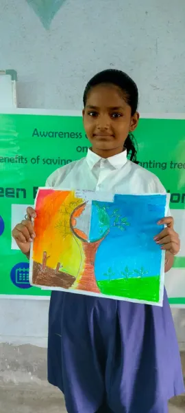 The Kickoff — Awareness Drive at Garh Shyamnagar Junior Basic School — photo 3