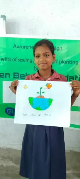 The Kickoff — Awareness Drive at Garh Shyamnagar Junior Basic School — photo 4