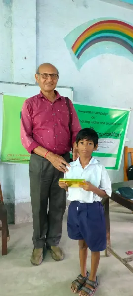 The Kickoff — Awareness Drive at Garh Shyamnagar Junior Basic School — photo 8