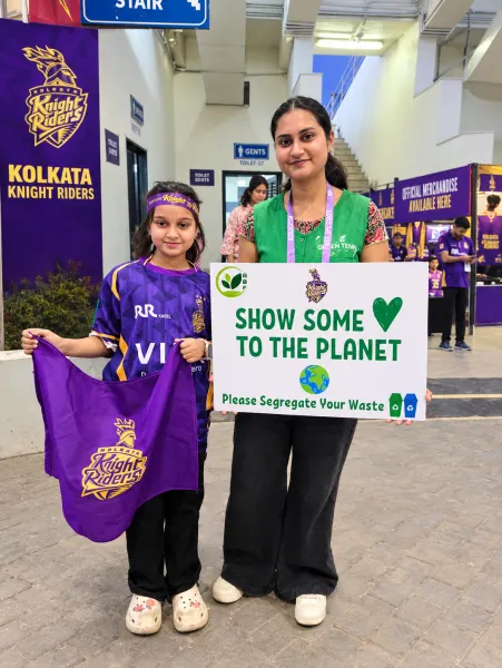 Sustainability & Waste Management Initiative at Eden Gardens (IPL 2025) — photo 2